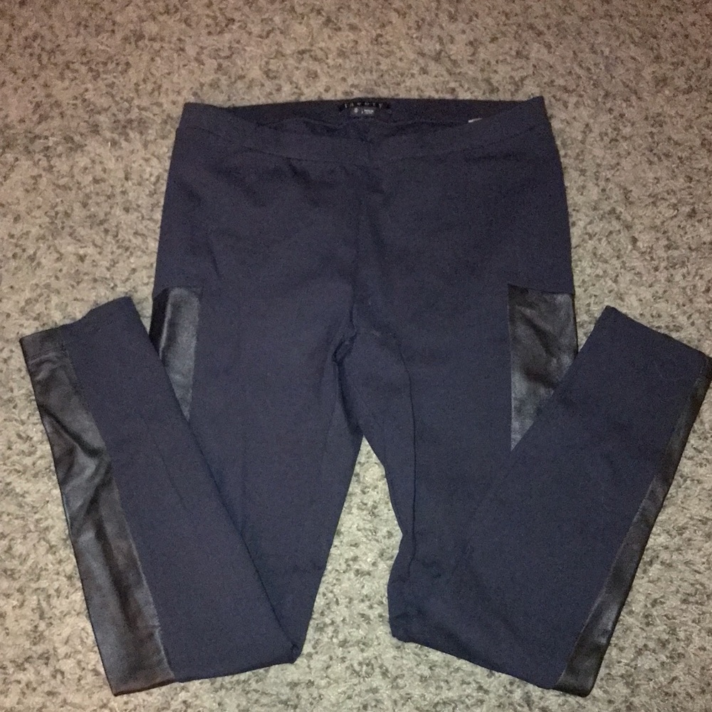 Theory Lambskin Leggings